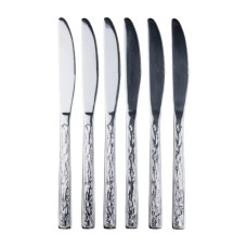 Набір столових ножів 6 шт нержавіюча сталь гальванічне покриття столовий набір HP96922 (LG-2049857561)