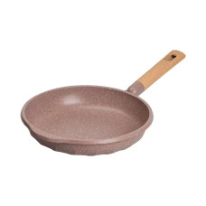 Алюмінієва сковорода 2,8 л з мармуровим антипригарним покриттям Ø 28 см, товсте дно MGC кавовий HP-4-420CO (LG-2358506297)