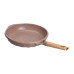 Алюмінієва сковорода 2,8 л з мармуровим антипригарним покриттям Ø 28 см, товсте дно MGC кавовий HP-4-420CO (LG-2358506297)