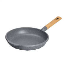 Алюмінієва сковорода 2,8 л, мармурове антипригарне покриття Ø 28 см, товсте дно MGC сірий HP-4-420G (LG-2358506296)