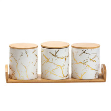 Банки для сипучих продуктів, набір із 3 шт по 650 мл HP1209 (LG-HP1209)