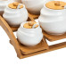 Банки для сипучих продуктів 7 штук по 200 мл та 500 мл на бамбуковій підставці HP1231 (LG-HP1231) Банки для сипучих продуктів 7 штук по 200 мл та 500 мл на бамбуковій підставці HP1231 (LG-HP1231)