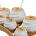 Банки для сипучих продуктів 7 штук по 200 мл та 500 мл на бамбуковій підставці HP1231 (LG-HP1231) Банки для сипучих продуктів 7 штук по 200 мл та 500 мл на бамбуковій підставці HP1231 (LG-HP1231)