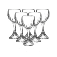 Келихи з товстого скла набір для вина з 6 штук по 157 мл HP550 (LG-2148787632) Келихи з товстого скла набір для вина з 6 штук по 157 мл HP550 (LG-2148787632)