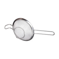 Дуршлаг-сито с ручкой 16 см мелкоячеистая сетка из нержавеющей стали HP-19-1-16CM