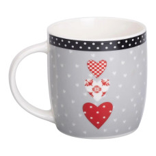 Кружка фарфоровая 400 (мл) для чая и кофе RX-N240147R