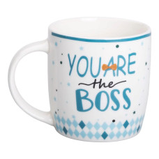 Чашка фарфоровая BOSS 450 (мл) для чая и кофе RX-N240278YBOSS Чашка фарфоровая BOSS 450 (мл) для чая и кофе RX-N240278YBOSS