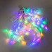 Електрична гірлянда Зірка штора 3 метри на вікно для фотозон мультиколор WYF11ML (LG-WYF11ML)
