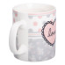 Чашка фарфоровая 400 (мл) чашка для кофе и чая з надписью и сердцем Lugi RX-N240143GKV