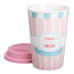 Стакан фарфоровый 420 мл с силиконовой крышкой I have the best mom RX-N240288HM