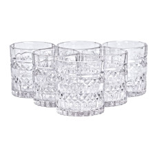 Стаканы стеклянные 220 мл набор стаканов 6 шт для напитков, лимонада, коктейлей HP-YH-34