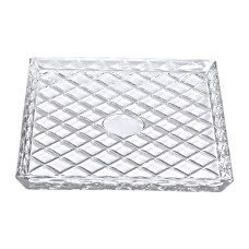 Блюдо для закусок Lirmartur стеклянное 24,5*20,5*2 см HP-YH-39 Блюдо для закусок Lirmartur стеклянное 24,5*20,5*2 см HP-YH-39