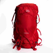 Туристический рюкзак Slow Journey 68 л с креплением MOLLE Красный SJ-0036-2R (LG-SJ-0036-2R)