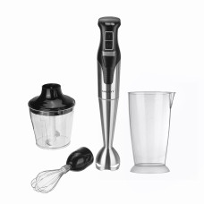 Блендер ручний занурювальний з нержавіючої сталі Sokany універсальний 4 в 1 металевий 1000 Вт смузі мейкер потужний SK-758-4 (LG-2303821301)