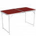 Стол для пикника раскладной Folding Table с стульями Коричневый