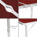 Стол для пикника раскладной Folding Table с стульями Коричневый