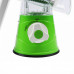 Овощерезка ручная для дома механическая кухонная для овощей Tabletop Drum Grater Kitchen Master Зеленая