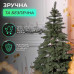 Лита штучна ялинка 2.1 м зелена, новорічна ялинка Карпатська V18 ялинка штучна реалістична Преміум KOS-KARPGR21 (LG-KOS-KARPGR21)
