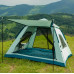 Намет кемпінговий 3-місний з тентом 235*235*155 см синій LU005BL (LG-LU005BL)