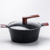Набір для приготування з антипригарним покриттям 4 предмети, чорний HP33531B (LG-HP33531B)