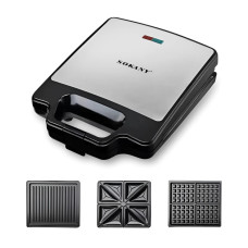 Мультипекар Sokany SKBBQ852 з насадками 1400 Вт (LG-SKBBQ852)