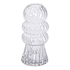 Скляна ваза 24,5 см HP-1727 (LG-2350684510) Скляна ваза 24,5 см HP-1727 (LG-2350684510)