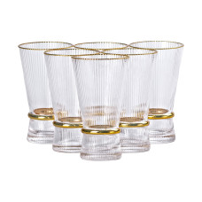 Набір з 6 склянок, 400 мл, для лимонаду, води, соку та коктейлів HP-16-9 (LG-2350684523) Набір з 6 склянок, 400 мл, для лимонаду, води, соку та коктейлів HP-16-9 (LG-2350684523)