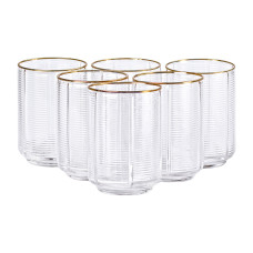 Набір з 6 склянок, 450 мл, для лимонаду, води, соку та коктейлів HP-16-11 (LG-2350684525) Набір з 6 склянок, 450 мл, для лимонаду, води, соку та коктейлів HP-16-11 (LG-2350684525)