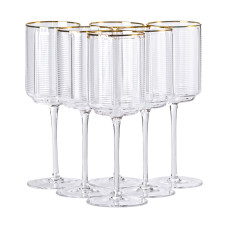 Набір з 6 високих келихів з тонкою ніжкою, 450 мл, для вина HP-16-13 (LG-2350684527)