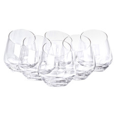 Набір із 6 склянок для віскі, 450 мл, товсте дно HP-16-21 (LG-2350684535) Набір із 6 склянок для віскі, 450 мл, товсте дно HP-16-21 (LG-2350684535)