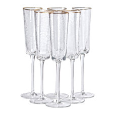 Келихи для шампанського, 200 мл, набір із 6 штук HP-16-23 (LG-2350684537) Келихи для шампанського, 200 мл, набір із 6 штук HP-16-23 (LG-2350684537)