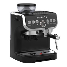 Еспресо-машина rапучинатор із кавомолкою gрофесійна електрична еспресо-машина Sokany 2 л SK-6866 (LG-2355584677)