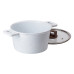 Алюмінієва каструля з керамічним покриттям антипригарним Ø 24 см Біла MGC HP-4-441 (LG-2358506257)