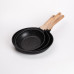Набір з 3 алюмінієвих сковорідок з товстим дном MGC Чорний HP-4-410B (LG-2358506274)