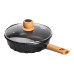 Алюмінієвий сотейник 2,7 л з мармуровим антипригарним покриттям Ø 24 см чорний HP-4-436B (LG-2358506349)