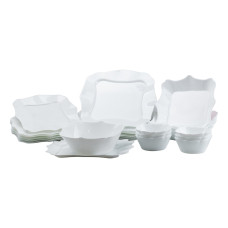 Столовий сервіз тарілок на 6 персон порцелянаовий, білий HP23406 (LG-2183918591) Столовий сервіз тарілок на 6 персон порцелянаовий, білий HP23406 (LG-2183918591)