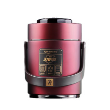 Термос для їжі з 2 контейнерами з нержавіючої сталі на 1.5 літра червоний HP156R (LG-2394098884) Термос для їжі з 2 контейнерами з нержавіючої сталі на 1.5 літра червоний HP156R (LG-2394098884)