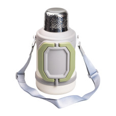 Термос Vacuum Cup 1.5 літра з ремінцем і складною ручкою білий (LG-2394098870) Термос Vacuum Cup 1.5 літра з ремінцем і складною ручкою білий (LG-2394098870)