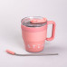 Термочашка Coffee & Tea з трубочкою рожева (LG-2394098878)
