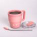 Термочашка Coffee & Tea з трубочкою рожева (LG-2394098878)