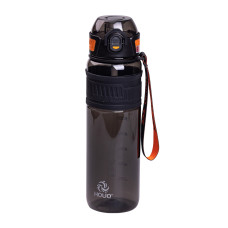 Пляшка для води Houo спортивна 1 літр з фліп кришкою чорна (LG-2394098899) Пляшка для води Houo спортивна 1 літр з фліп кришкою чорна (LG-2394098899)