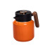 Чайник термос з індикатором температури та заварником 1 л помаранчевий (LG-2394098926)