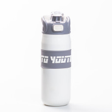 Термос спортивний з мундштуком 680 мл білий (LG-2394098938) Термос спортивний з мундштуком 680 мл білий (LG-2394098938)