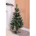 Ялинка штучна сосна 130 см зелена з білими кінчиками (LG-2395387228) Ялинка штучна сосна 130 см зелена з білими кінчиками (LG-2395387228)