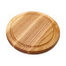Дерев'яна дошка кругла 20 см для подачі ясен (LG-C9W200)