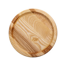 Кругла дошка для сервірування 25 см для подачі нарізок, ясен (LG-T2W250)