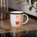 Кружка фарфоровая 400 (мл) для чая и кофе RX-N240147R
