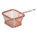 Корзина сервировочная для подачи картофеля фри и снеков 10.5×9×5.5 см Розовое золото HP-19-4-S-R Корзина сервировочная для подачи картофеля фри и снеков 10.5×9×5.5 см Розовое золото HP-19-4-S-R