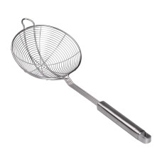 Шумовка из нержавеющей стали Ø 16 см для фритюра с длинной ручкой HP-19-16-16CM