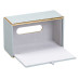 Салфетница горизонтальная 21х13х9 см для салфеток на стол Серый HP-3-118G